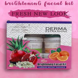 Derma Extra Shine Facial Kit - 95ml Each - Buy Online in Pakistan at Cosmia.pk