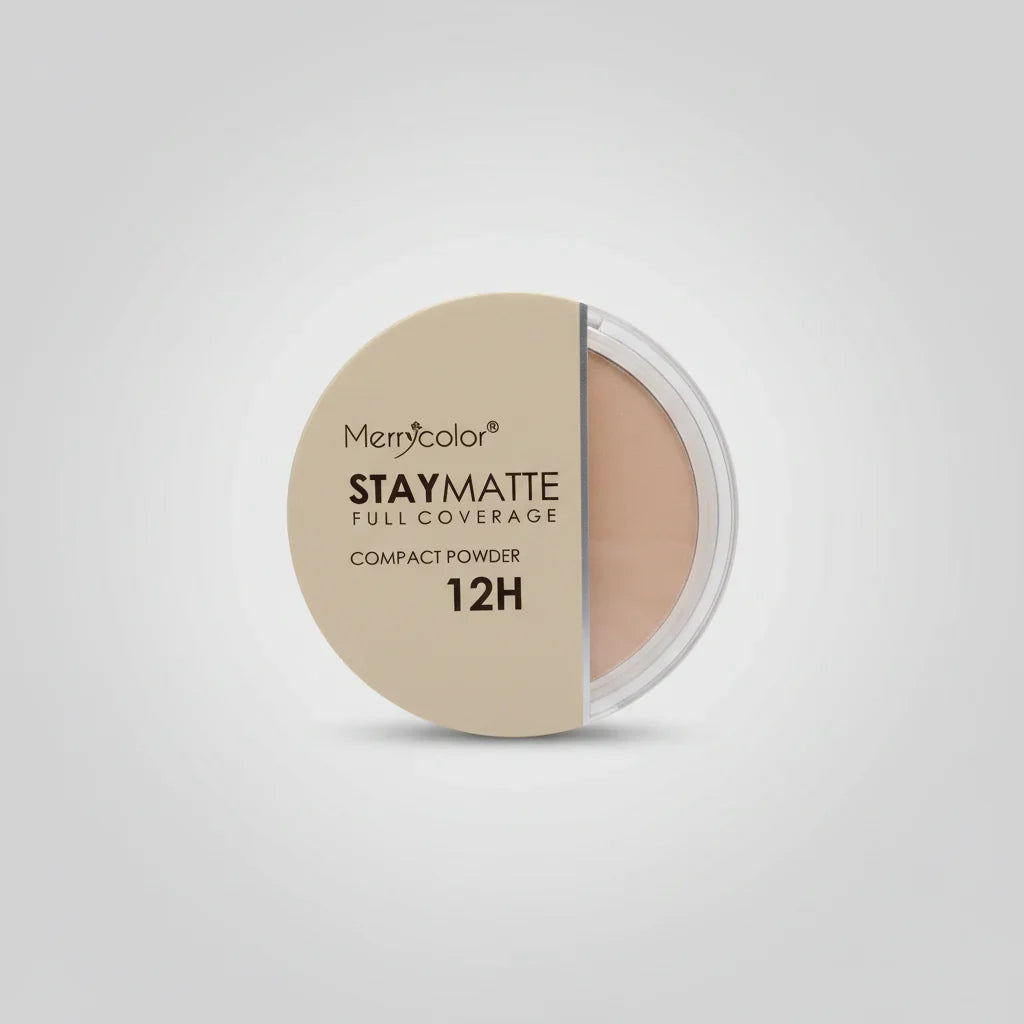 Merrycolor StayMatte Full Coverage Compact Powder - Buy Online in Pakistan at Cosmia.pk