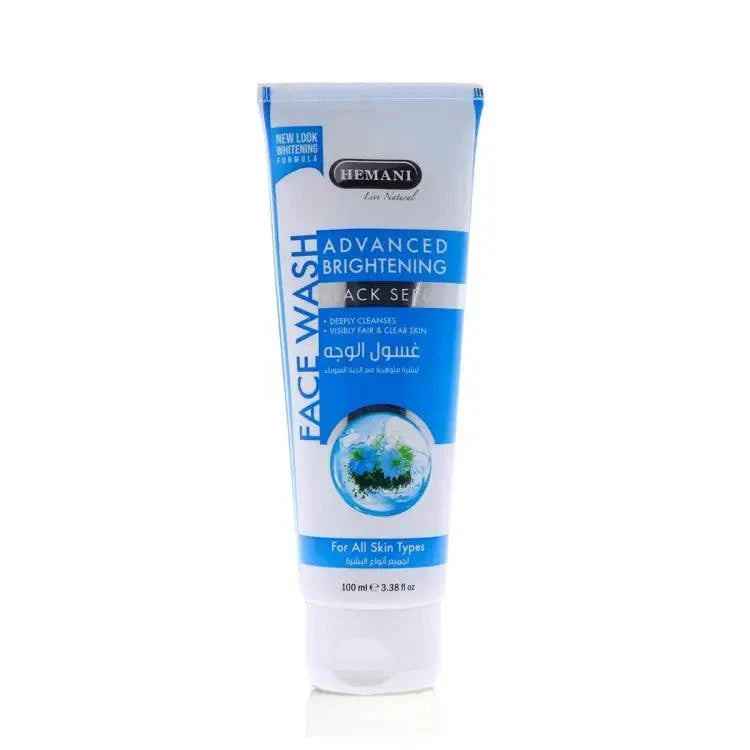 Hemani Advance Brightening Black Seed Face Wash - 100ml - Buy Online in Pakistan at Cosmia.pk