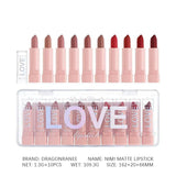 Dragon Ranee - Mini Velvet Lipstick Set of 10 - Buy Online in Pakistan at Cosmia.pk