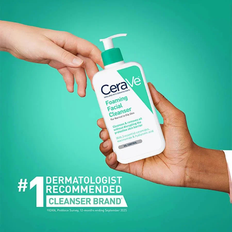Cerave Foaming Facial Cleanser - 473ml - Buy Online in Pakistan at Cosmia.pk
