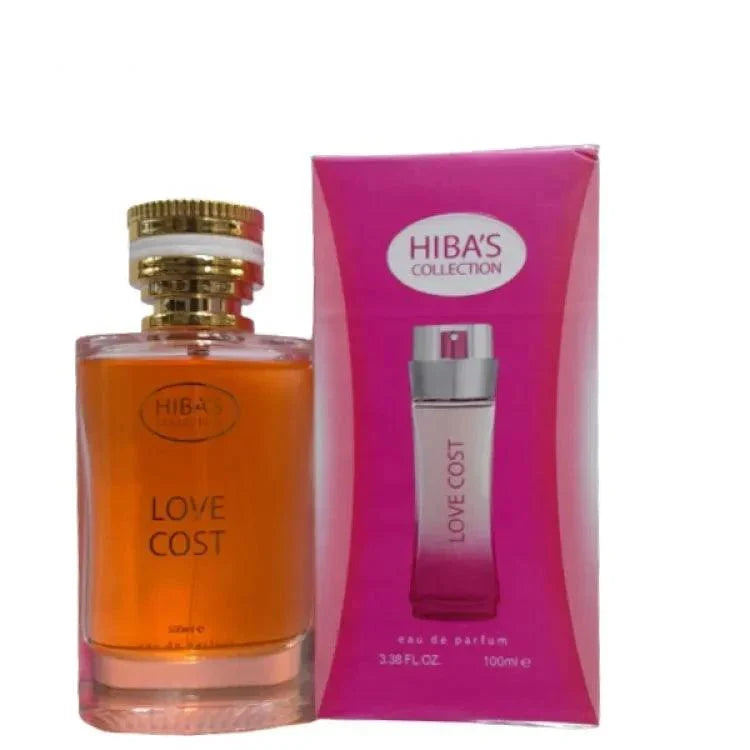 HIBA'S Collections Body Perfume 100 ML Love Cost - Buy Online in Pakistan at Cosmia.pk