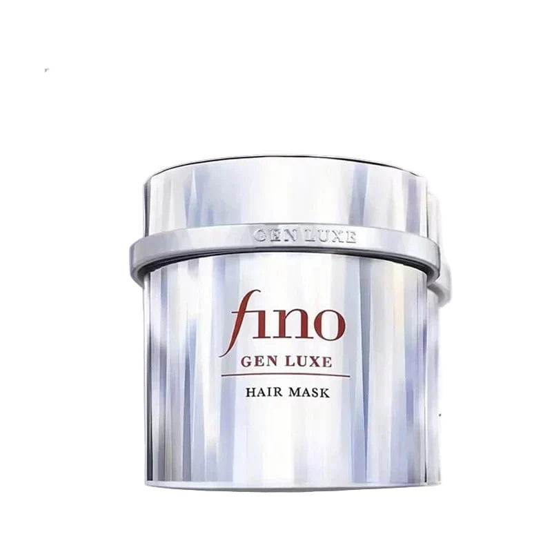 Fino Gen Luxe Japanese hair mask 200g silver holographic jar
