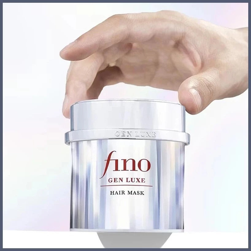 Fino Gen Luxe hair mask for dry damaged frizzy hair