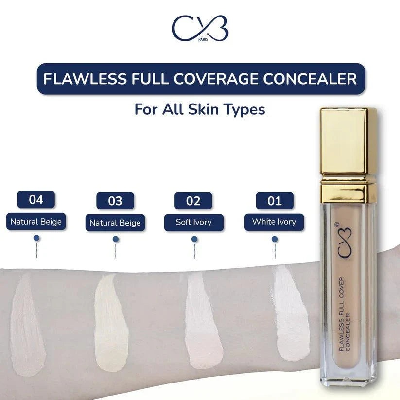 CVB Paris Complete Coverage Concealer - 6ml - Buy Online in Pakistan at Cosmia.pk
