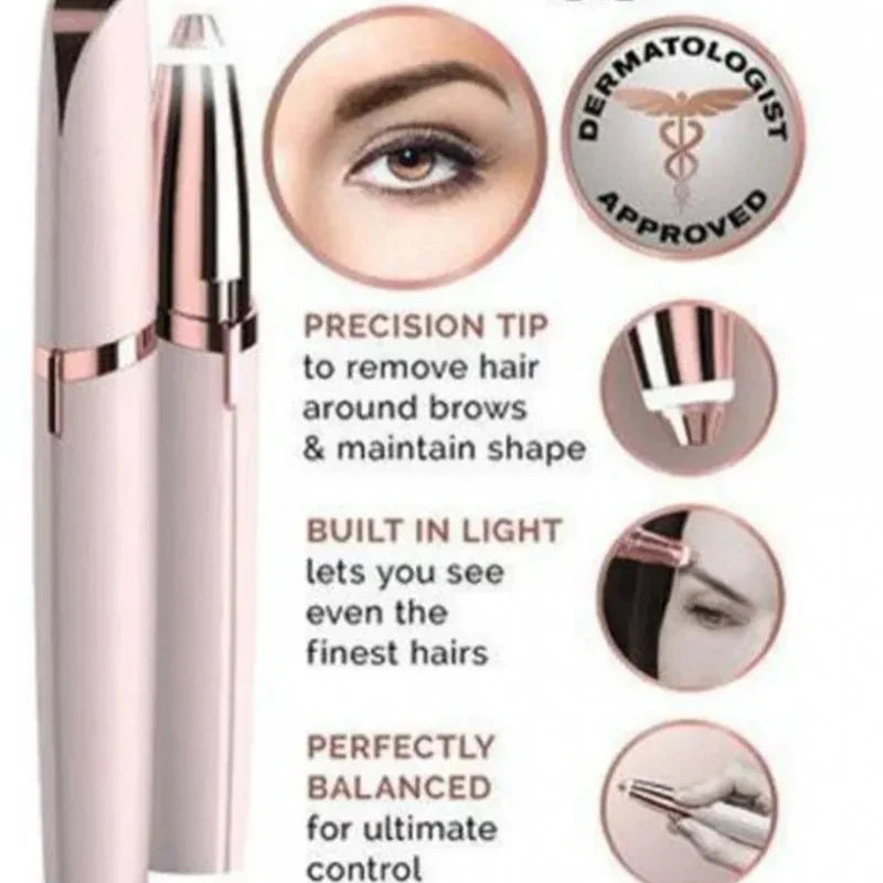 Flawless Hair Remover – Instant & Painless Facial Hair Removal (Pink) - Buy Online in Pakistan at Cosmia.pk