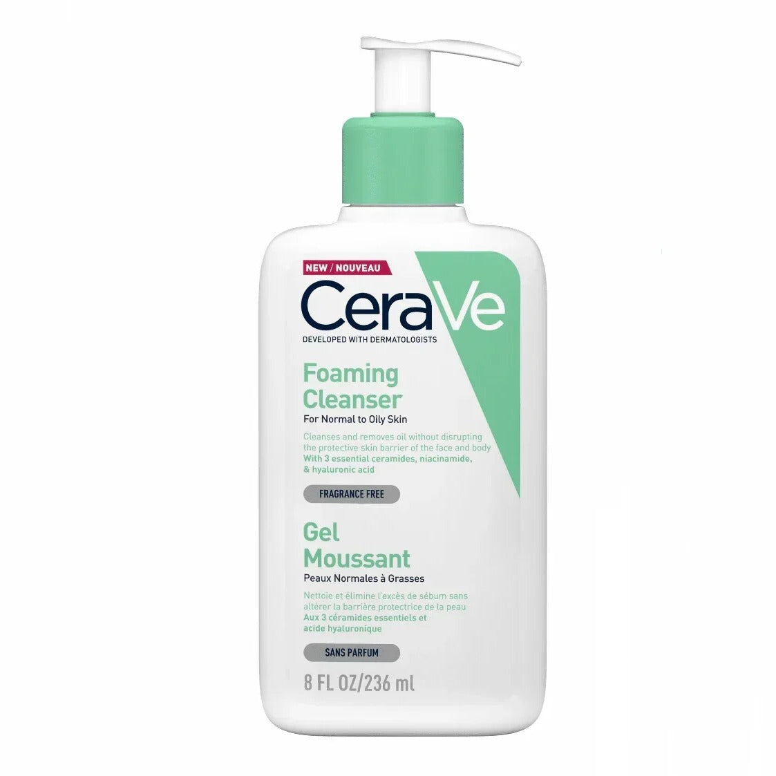 CeraVe Foaming Cleanser 236ml - front