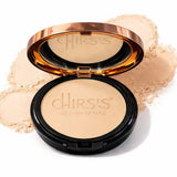 Chirs's Light and Breathable Fixing Powder – open compact with powder