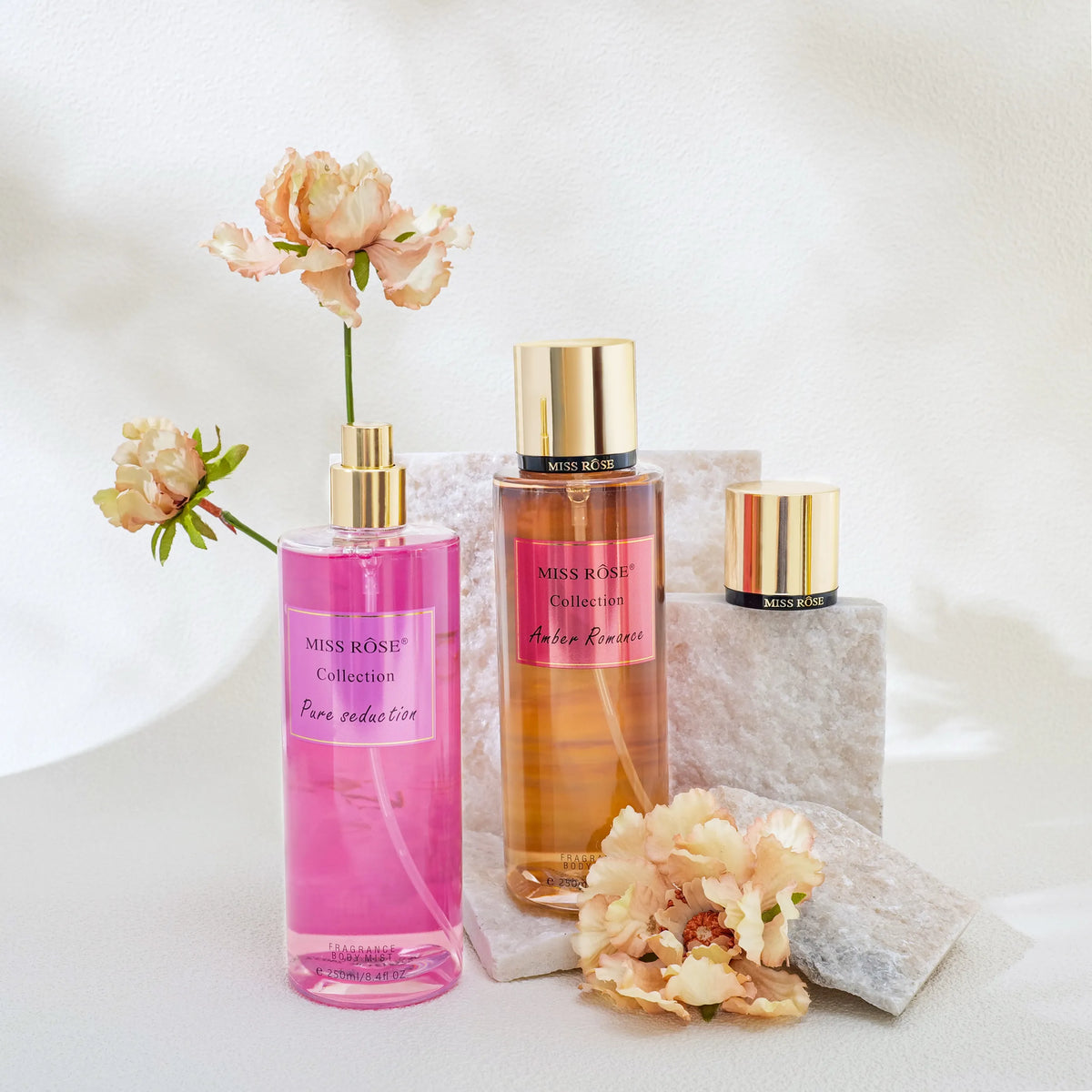 Miss Rose Collection Amber Romance Body Mist - 250ml - Buy Online in Pakistan at Cosmia.pk