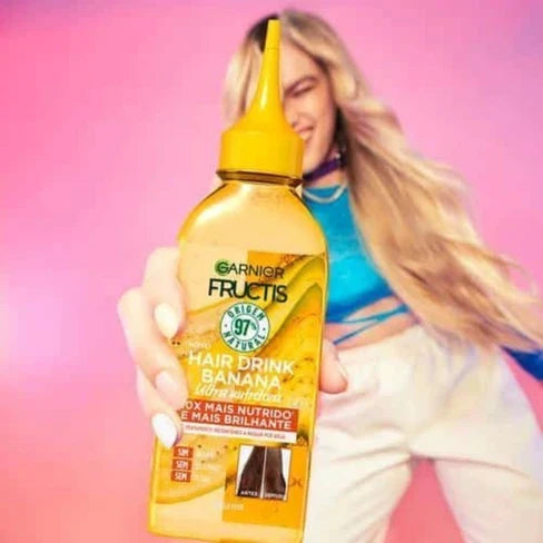 Garnier Fructis Hair Drink Banana - 200ml - Buy Online in Pakistan at Cosmia.pk
