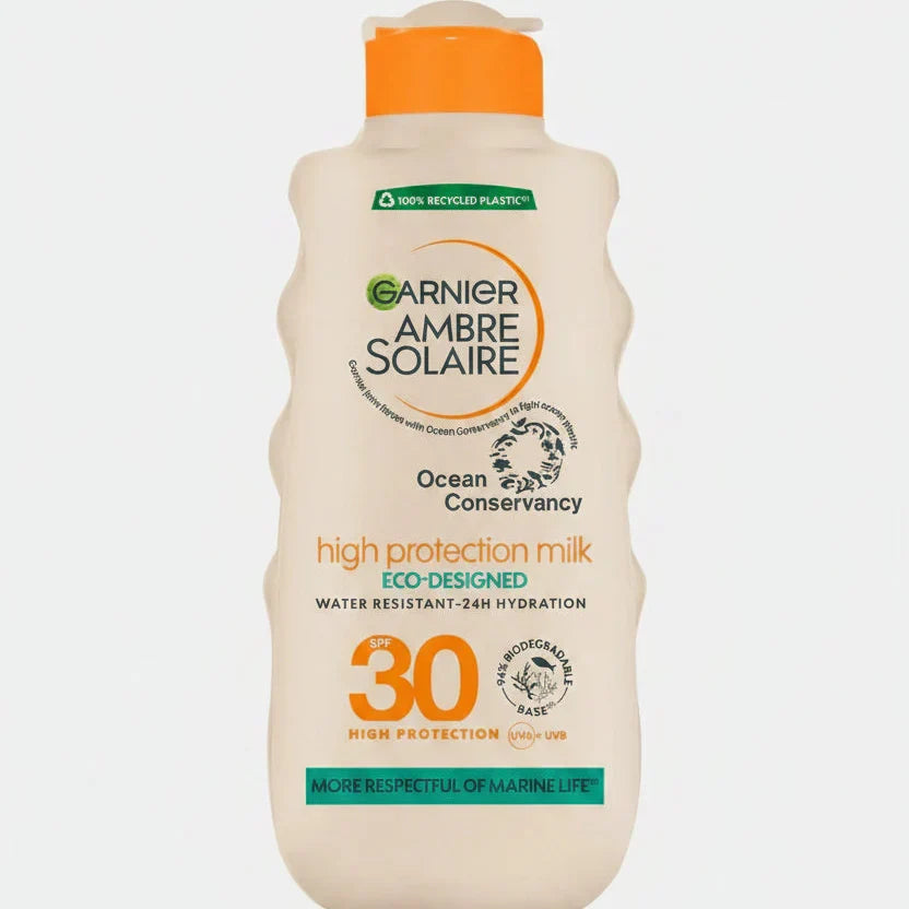 Garnier Ambre Solaire High Protection Milk SPF30 - 200ml - Buy Online in Pakistan at Cosmia.pk