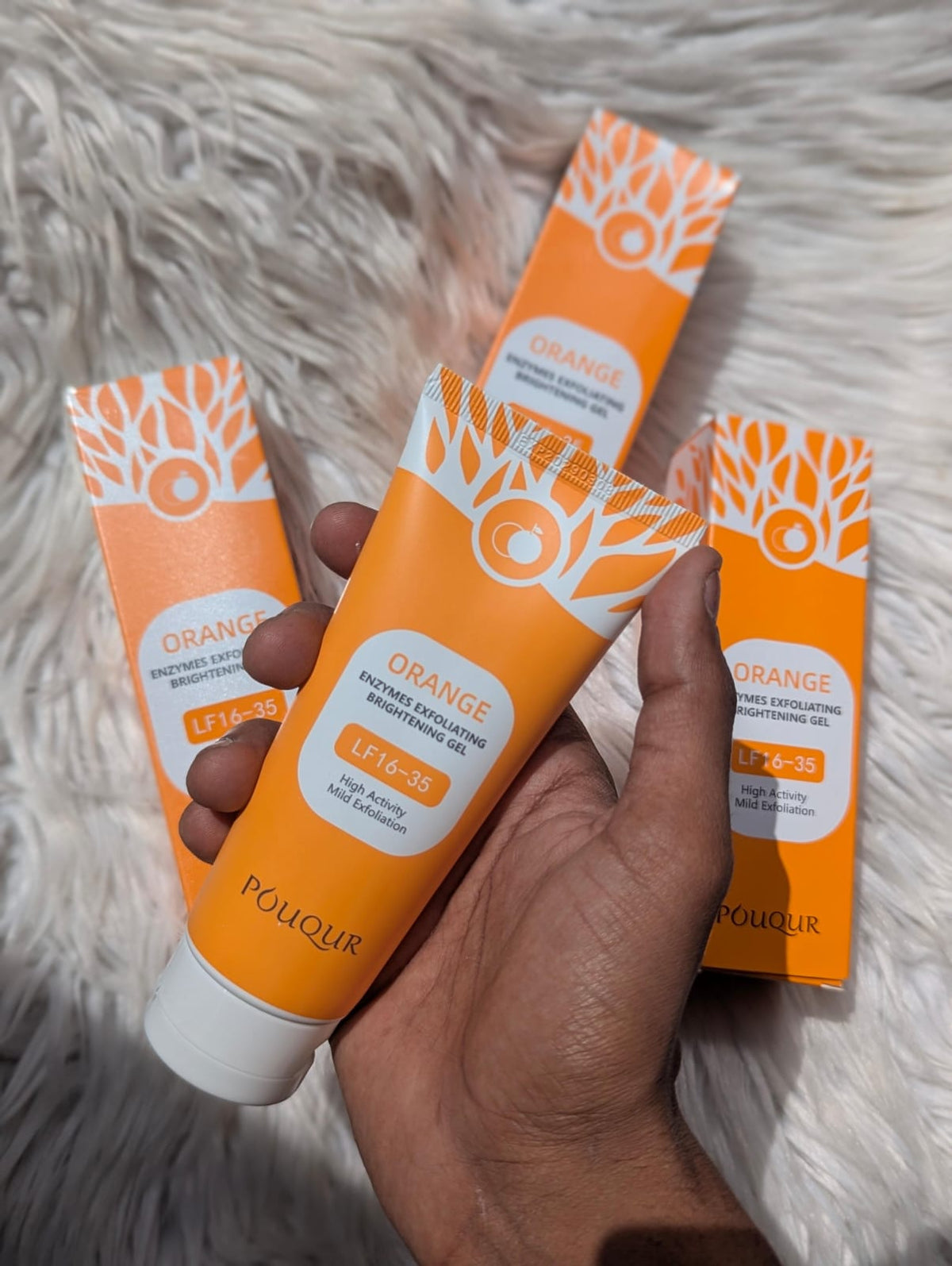 Orange Exfoliating Whitening Gel - Buy Online in Pakistan at Cosmia.pk