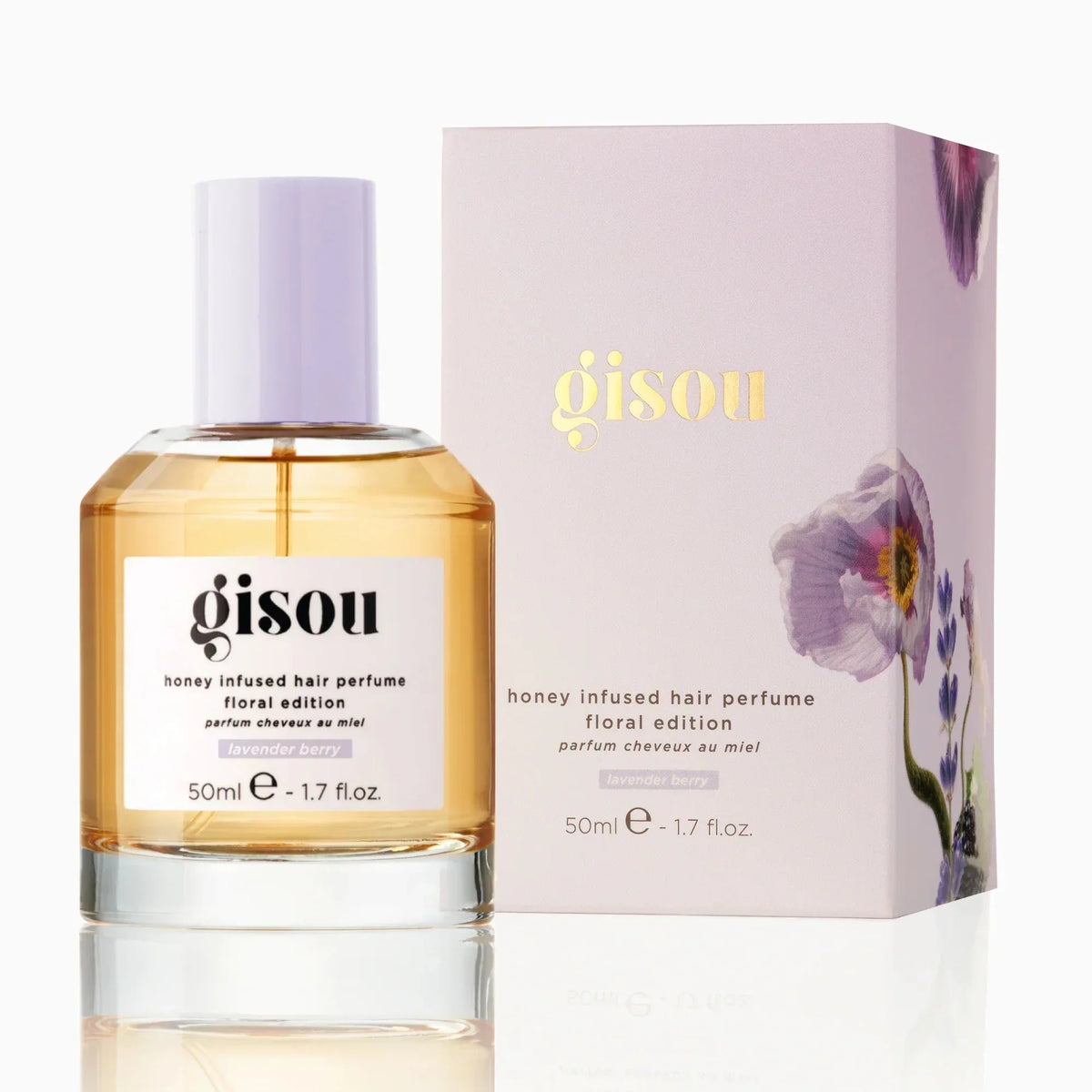 Gisou Honey Infused Hair Perfume Lavender Berry - 50ml - Buy Online in Pakistan at Cosmia.pk