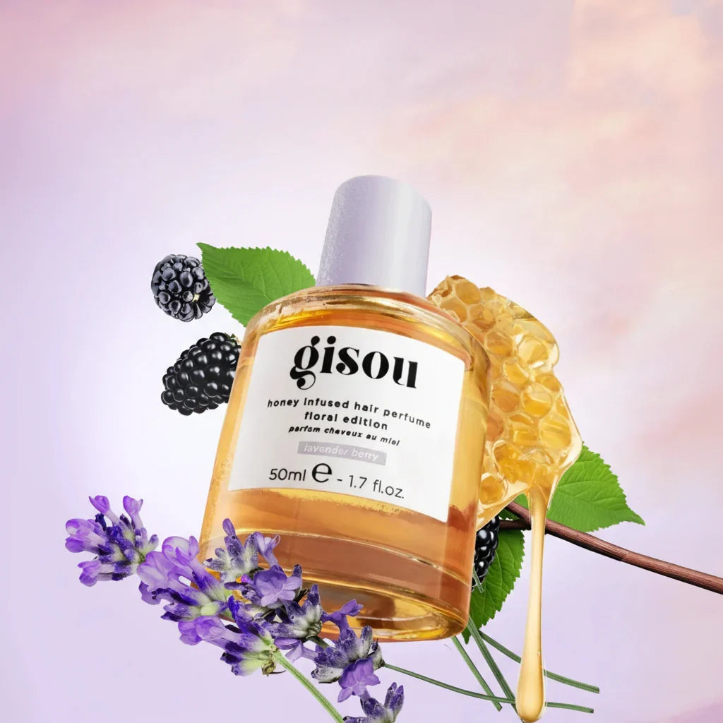 Gisou Honey Infused Hair Perfume Lavender Berry - 50ml - Buy Online in Pakistan at Cosmia.pk
