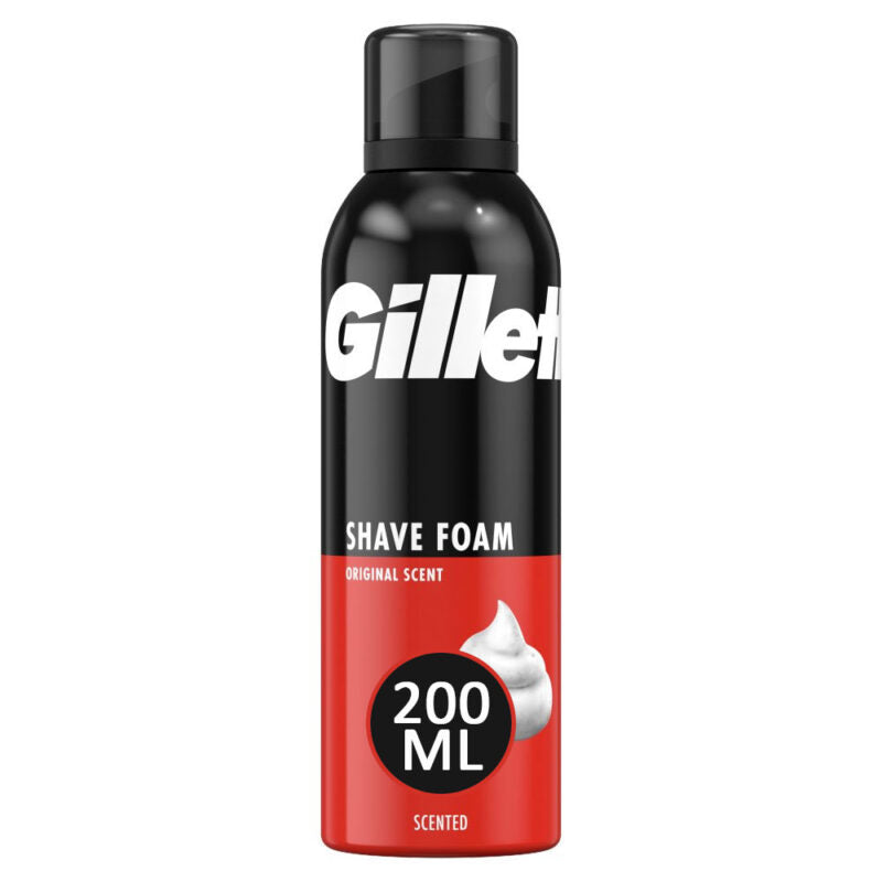 Gillette Shave Foam Original Scent 200ml - Image 3