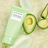 Glow Recipe Avocado Ceramide Moisture Barrier Cleanser 150ml — tube with avocado slices and foam