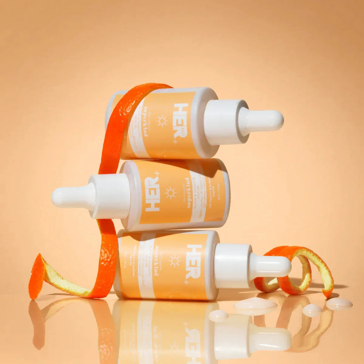 HER Beauty superkind glow and radiate serum 10% Vitamin C 30ml / 1.0 - Buy Online in Pakistan at Cosmia.pk