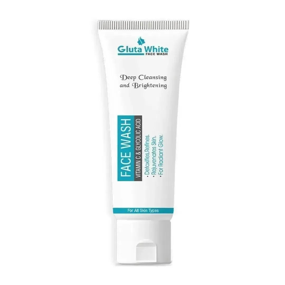 Gluta White Deep Cleansing and Brightening Face Wash for all skin types - Cosmia.pk