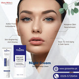 Gluta White Night Cream – 50gm - Buy Online in Pakistan at Cosmia.pk