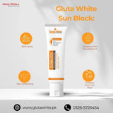 Gluta White Sun Block SPF-60 – 50gm - Buy Online in Pakistan at Cosmia.pk