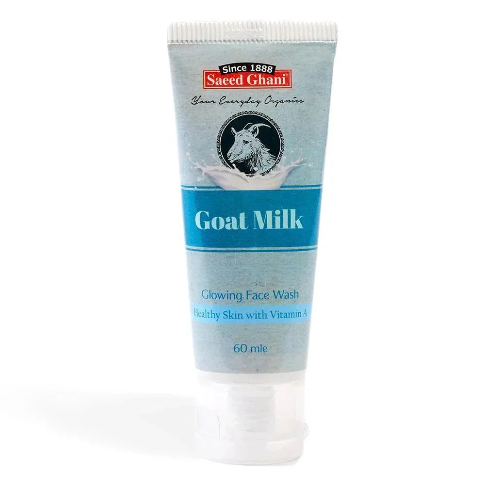 Saeed Ghani Goat Milk Face Wash - 60ml - Buy Online in Pakistan at Cosmia.pk