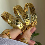 Golden Honeycomb Stainless Bracelet - Buy Online in Pakistan at Cosmia.pk
