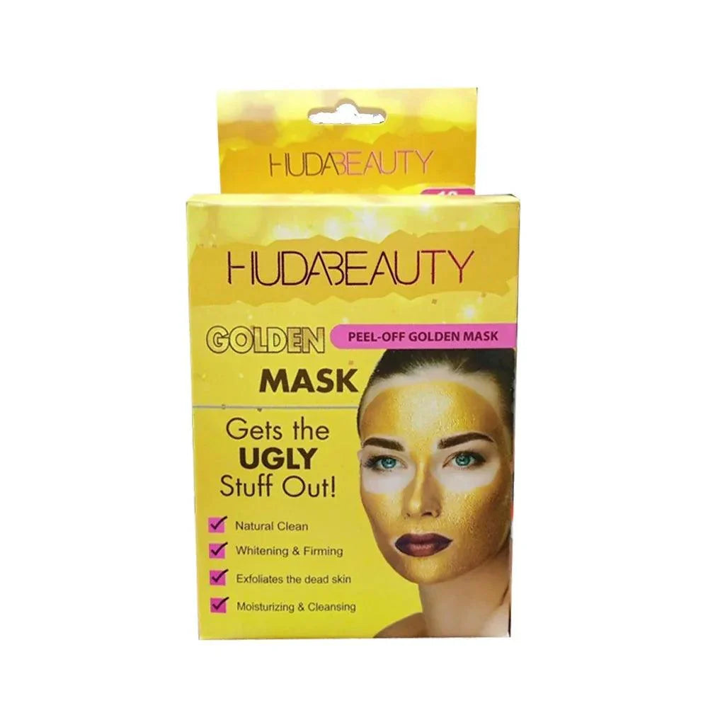 Huda Beauty Golden Mask - Pack of 10 - Buy Online in Pakistan at Cosmia.pk