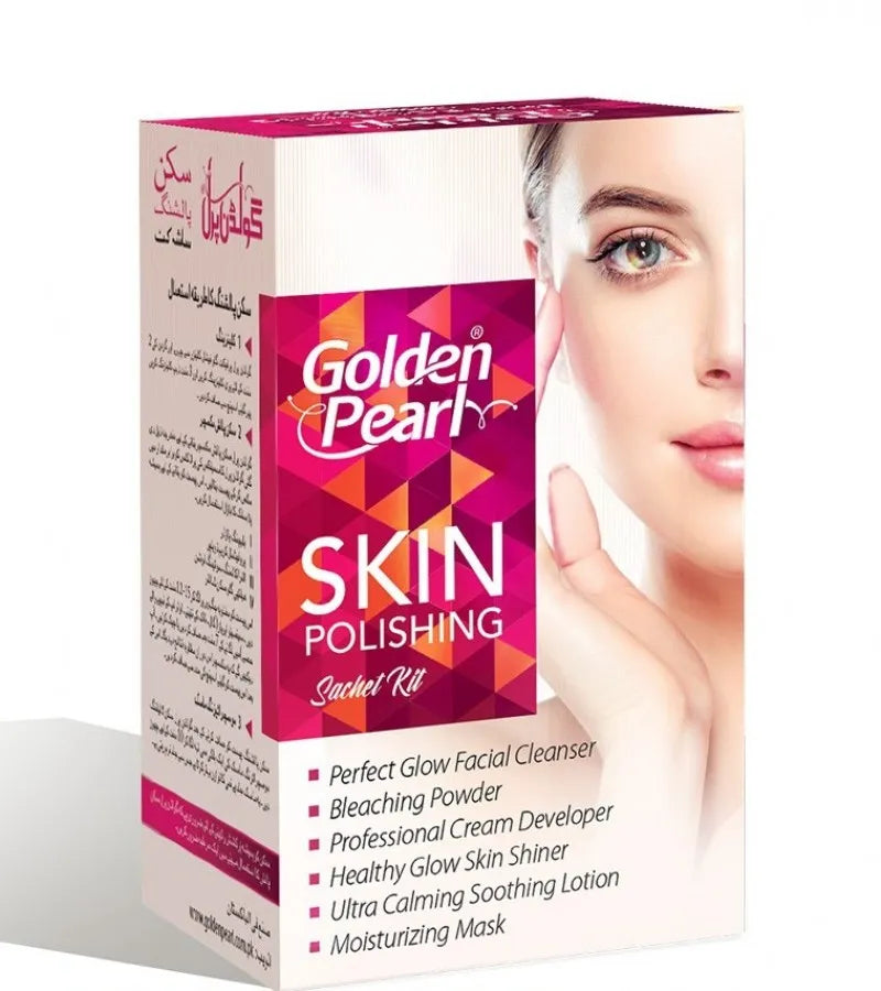 Golden Pearl Skin Polishing Sachet Kit - Buy Online in Pakistan at Cosmia.pk