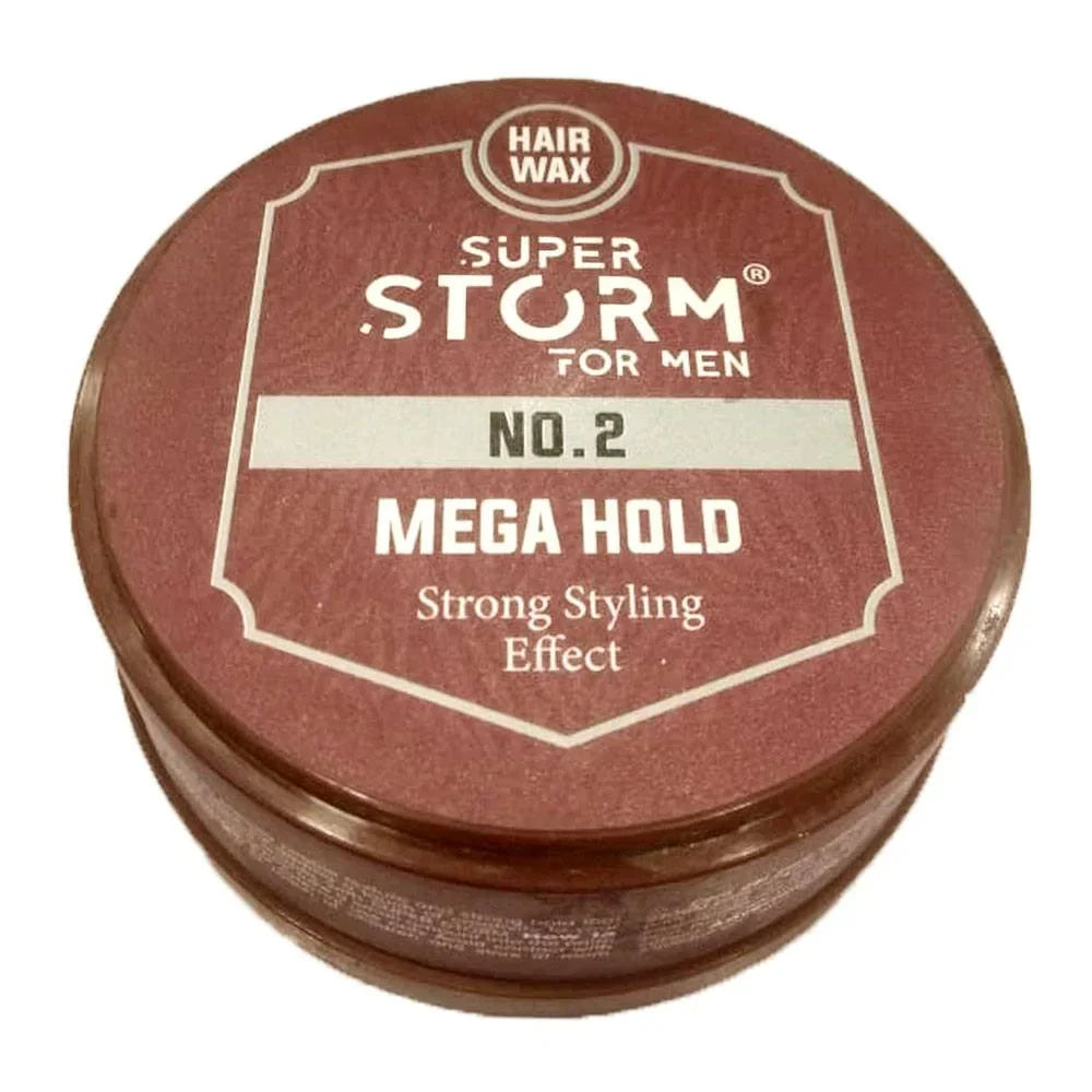 Super Storm For Men Mega Hold Hair Styling Wax - Buy Online in Pakistan at Cosmia.pk
