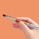 MUF304 Concealer Lip Brush with Wood Handle & Aluminium Tube - Buy Online in Pakistan at Cosmia.pk