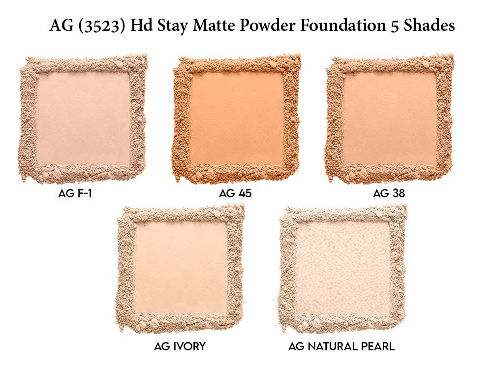 Aqua Color Line Hd Stay Matte Powder Foundation - Buy Online in Pakistan at Cosmia.pk