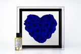 Heart Shape Gift Box Blue - The Lady Perfume and Body Spray Gift Set for Her