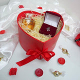 Heart Shape Gift Box Red - IT-RED SCARLET Perfume and Body Spray Gift Set