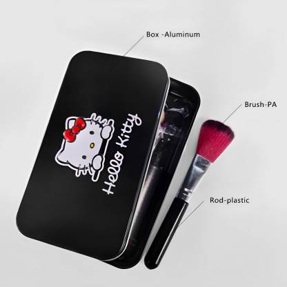 Hello Kitty Professional Makeup Brushes With Box Black Color (Set - Buy Online in Pakistan at Cosmia.pk