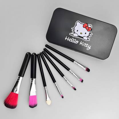 Hello Kitty Professional Makeup Brushes With Box Black Color (Set - Buy Online in Pakistan at Cosmia.pk
