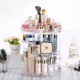 360° Rotating Acrylic Diamond Cosmetic Organizer - Buy Online in Pakistan at Cosmia.pk