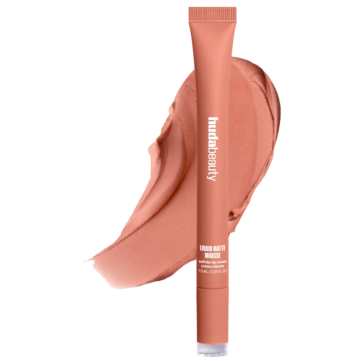 Huda Beauty Liquid Matte Mousse in Honey Nude - Soft Blur Lip Cream 7.5ml