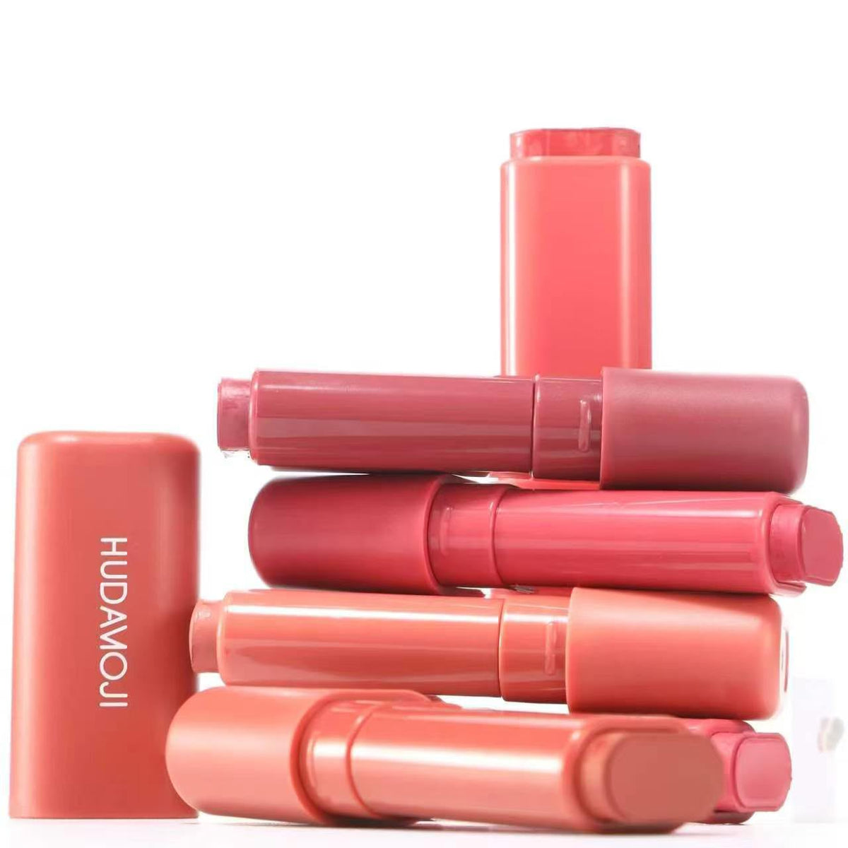 HUDAMOJI Matte 2 in 1 Stick Lipstick and Blush Shades - Buy Online in Pakistan at Cosmia.pk