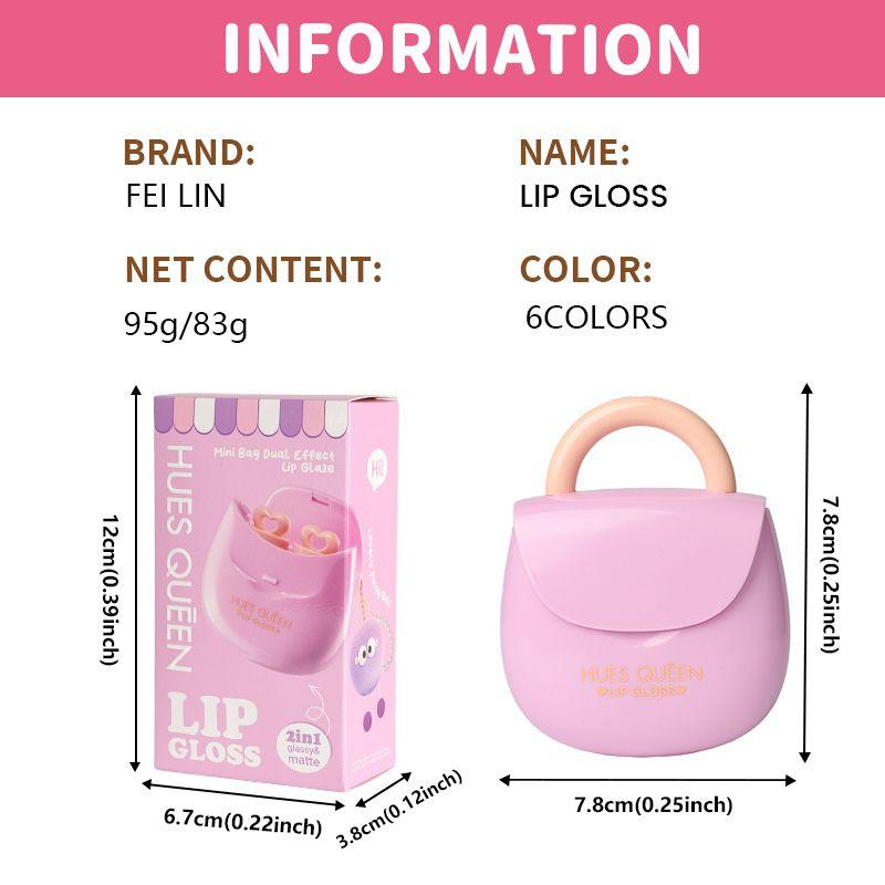 Hues Queen lip gloss information and size