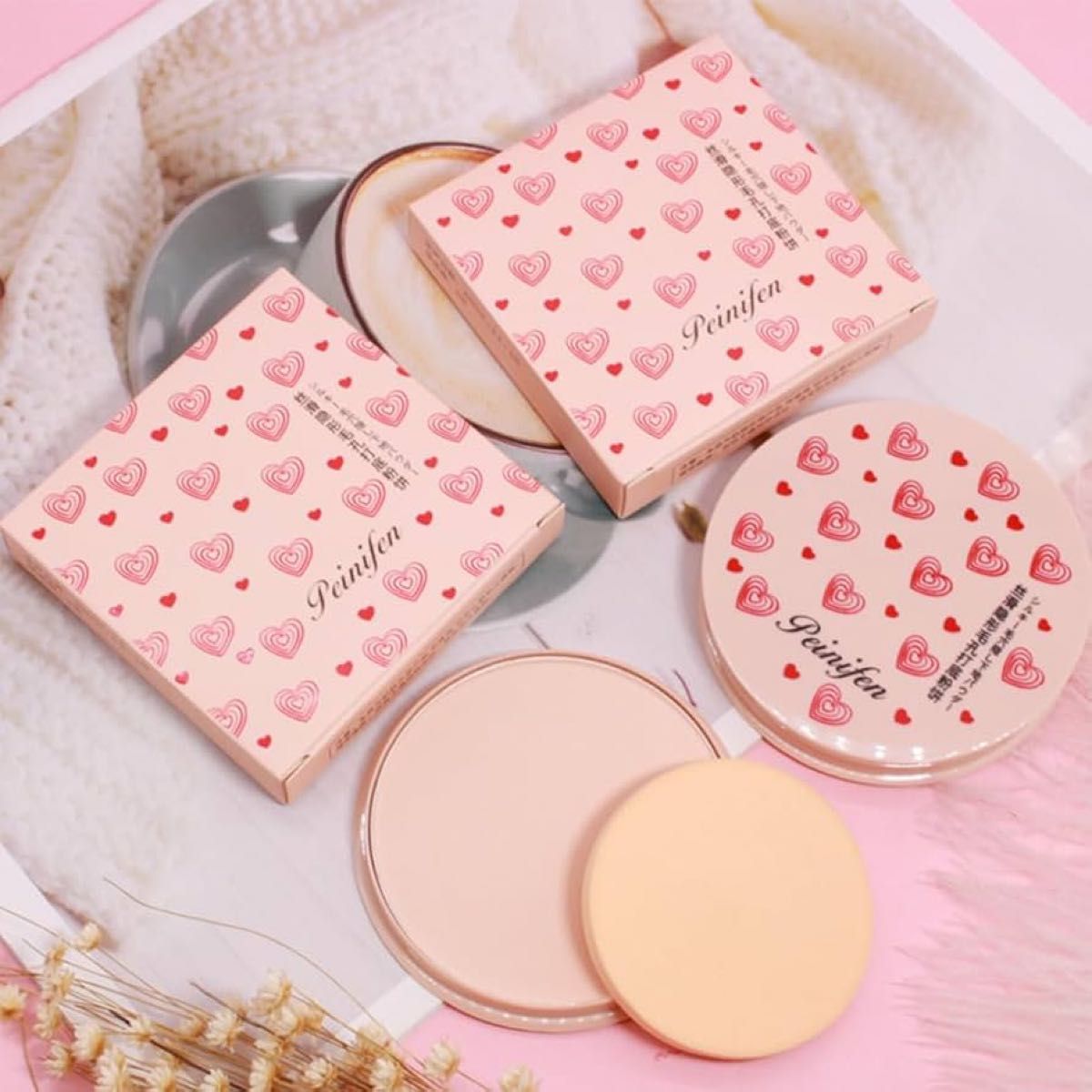 Peinifen Powder Puff Shine Control Long-lasting Loose Powder - Buy Online in Pakistan at Cosmia.pk