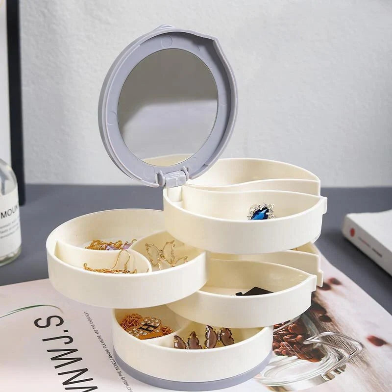 Jewelry Storage Box Multi‑Layer Organizer - Buy Online in Pakistan at Cosmia.pk