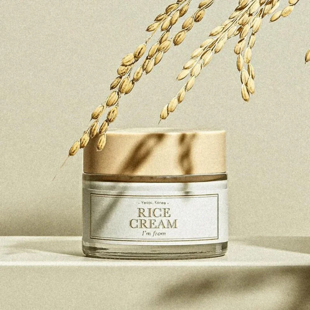I'm From Rice Cream 50g — Yeoju Korea rice cream jar with rice ears