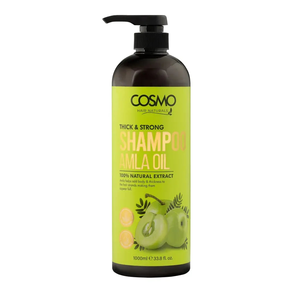 Cosmo Thick & Strong Amla Oil Shampoo - 1000ml - Buy Online in Pakistan at Cosmia.pk