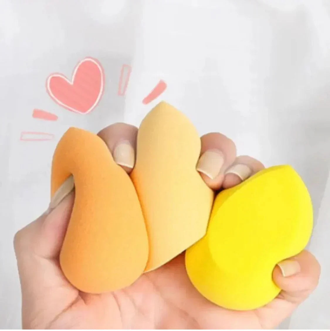 Beauty Blender Makeup Sponge Set - 3 Pcs - Buy Online in Pakistan at Cosmia.pk