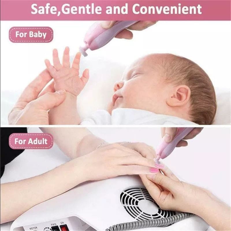 Multifunctional Electric Baby Nail Trimmer - Buy Online in Pakistan at Cosmia.pk