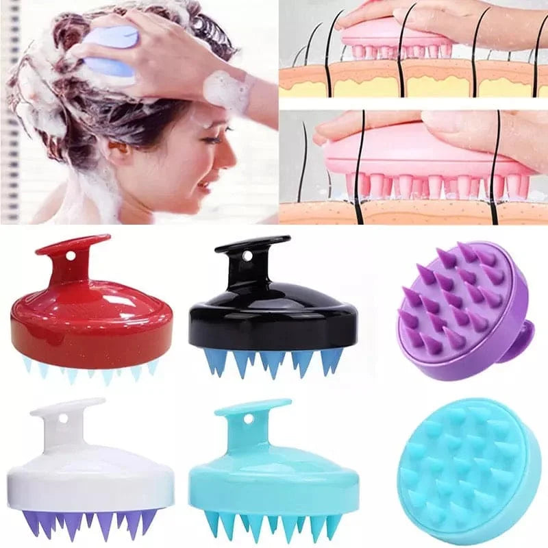 Portable Mini Silicone Hair Scalp Massage Comb - Buy Online in Pakistan at Cosmia.pk