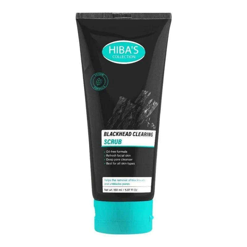 Hiba's Collection Blackhead Clearing Scrub - 150ml - Buy Online in Pakistan at Cosmia.pk