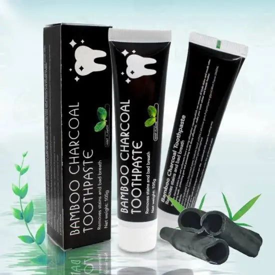 Bamboo Charcoal Toothpaste Whitening - 105g - Buy Online in Pakistan at Cosmia.pk