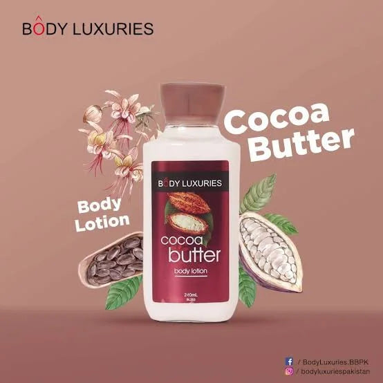 Body Luxuries Cocoa Butter Body Lotion - Buy Online in Pakistan at Cosmia.pk