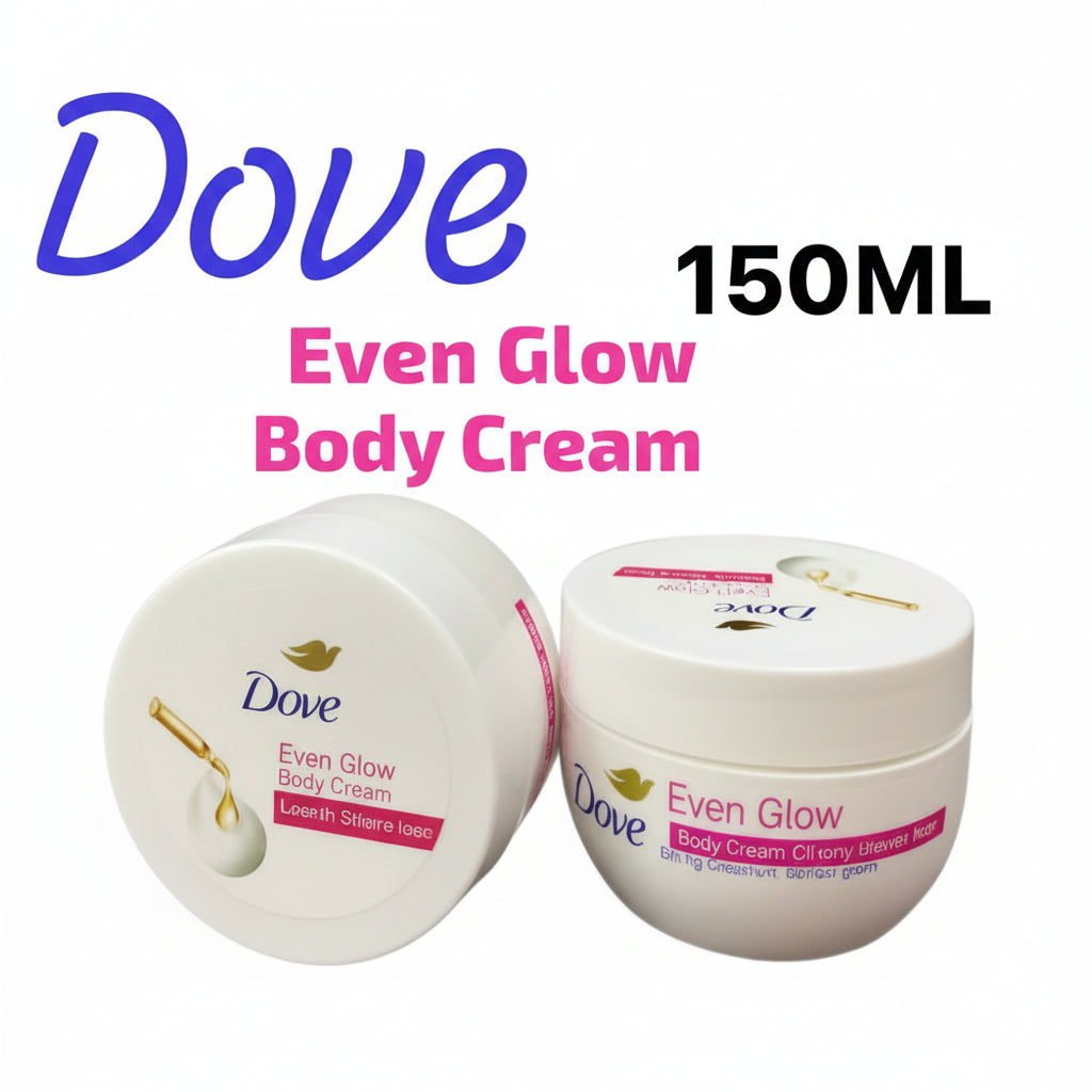 Dove Even Glow Body Care Cream - 150ml - Buy Online in Pakistan at Cosmia.pk